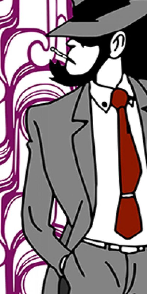 Tela Texture Verticale Jigen