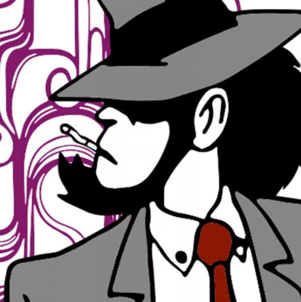 Tela Texture Quadrato Jigen