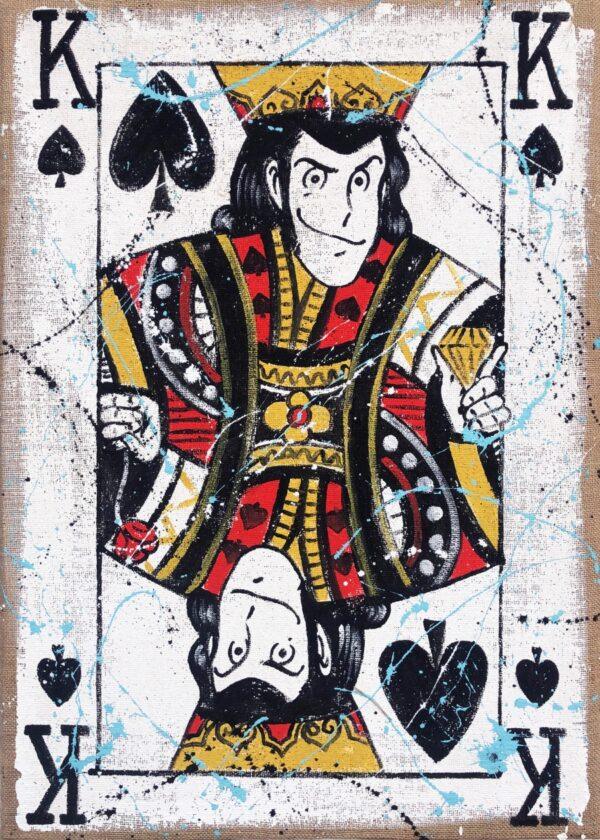 Juta Carta Re di Picche Lupin