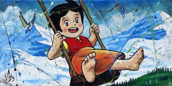 Juta Heidi Sospesa tra le Alpi