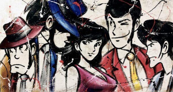 Juta Lupin e gli altri insieme busto intero