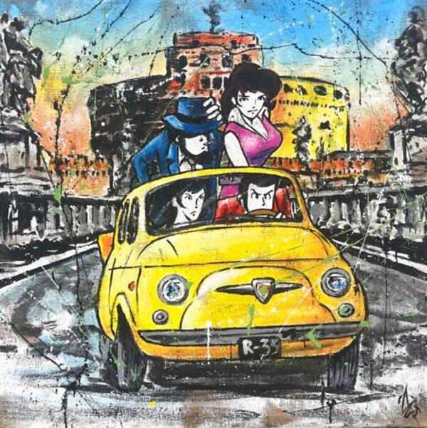 Juta Lupin e la sua banda a Castel Sant' Angelo