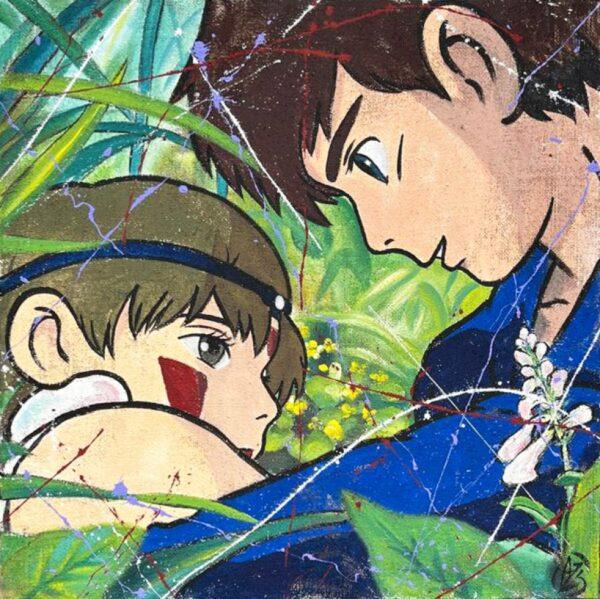 Juta Principessa Mononoke e Ashitaka