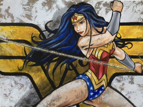 Juta Comic Wonder Woman Combattendo