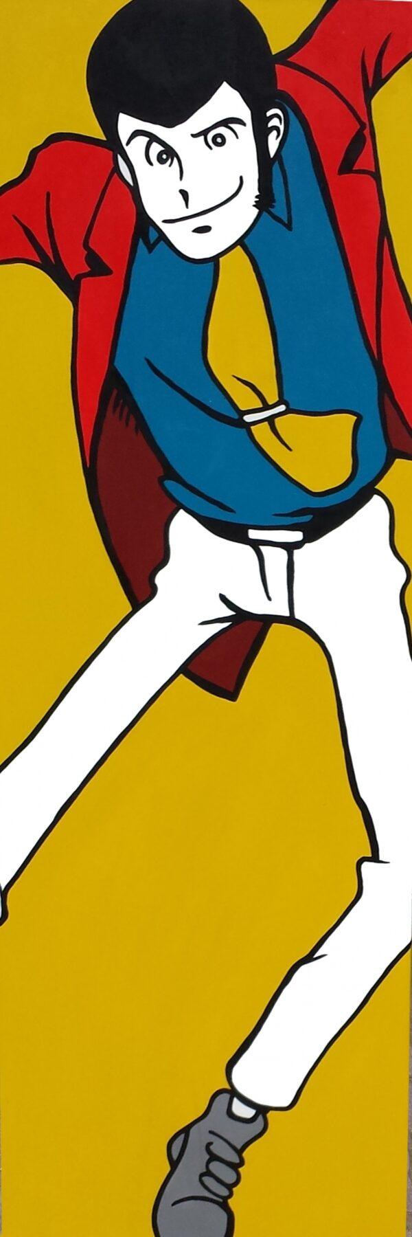 Tela Verticale Action Lupin Giallo