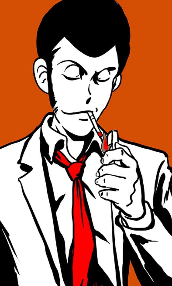 Tela Verticale Lupin Comic