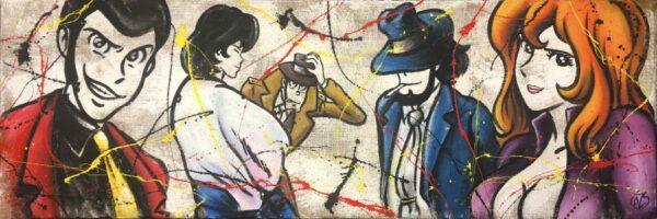Juta Lupin Terzo i Cinque Personaggi Insieme