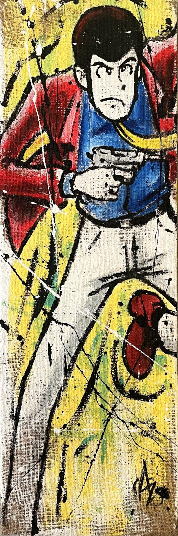 Lupin in azione Figura Intera