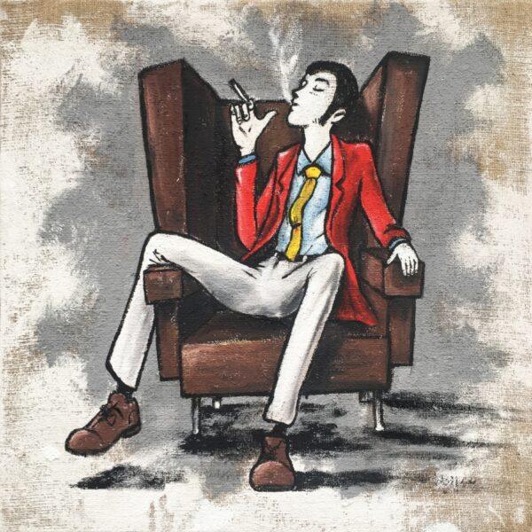 Juta Lupin relax sulla poltrona