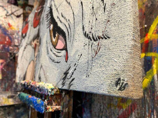 Juta Principessa Mononoke e lupo abbraccio