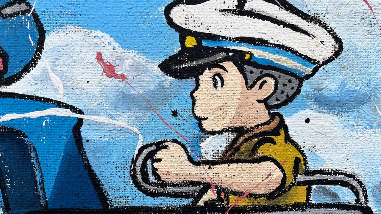 Juta Ponyo e Sosuke in barca - immagine 4