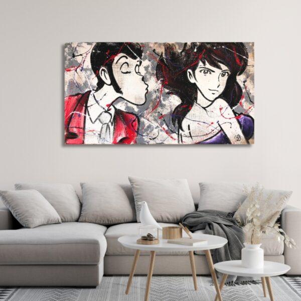 Juta Bacio Classico Lupin e Fujiko