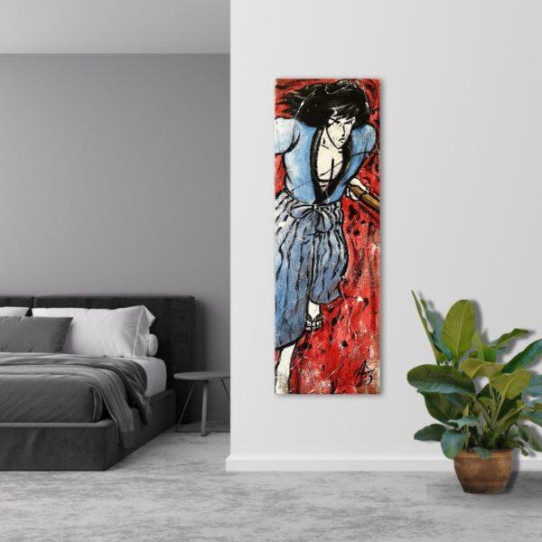Goemon in azione Figura Intera