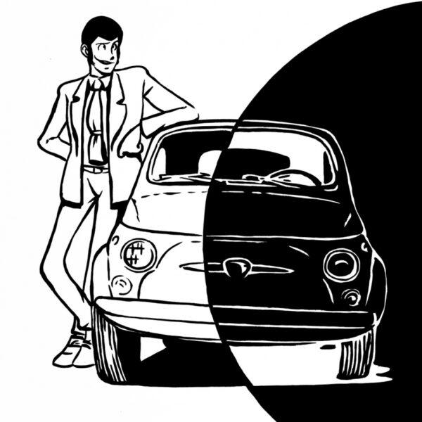 Tela Series Lupin 500 Black&White
