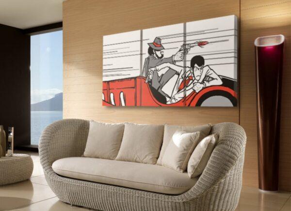 Trittico Lupin Jigen Mercedes SSK