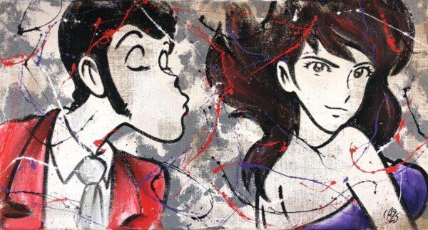 Juta Bacio Classico Lupin e Fujiko