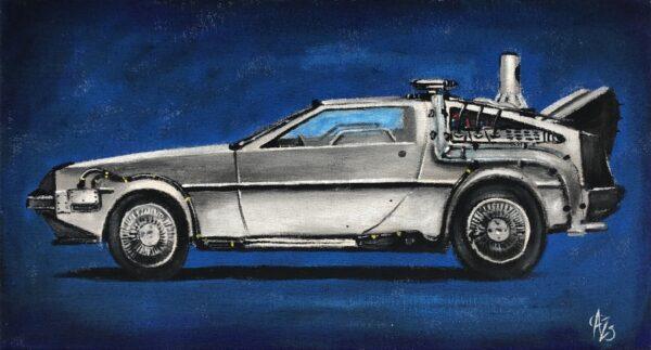 Juta Vintage DeLorean