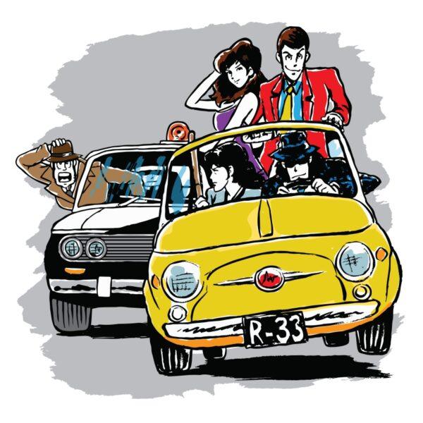 Cuscino Lupin Inseguimento Velluto