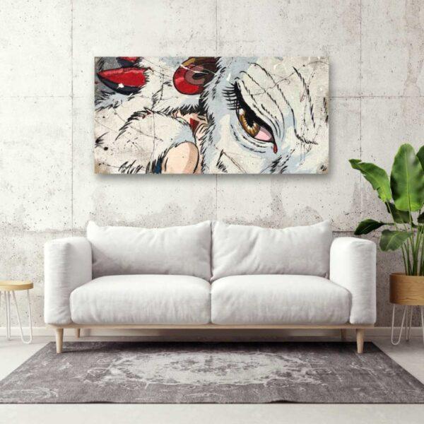 Juta Principessa Mononoke e lupo abbraccio