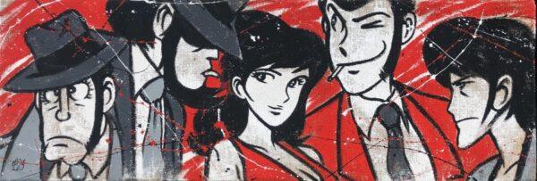 Juta Lupin Cinque Personaggi Classic