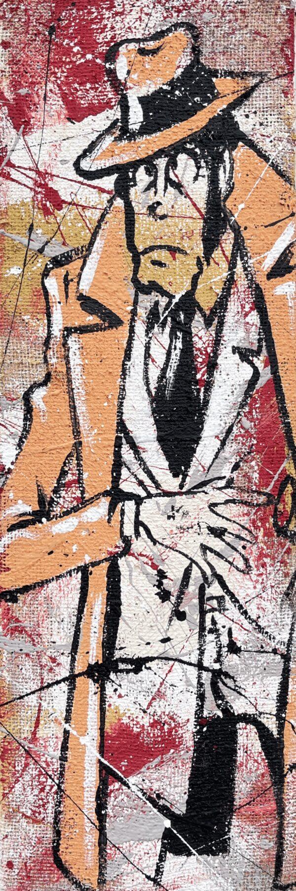 Juta Zenigata Verticale Sfondo Astratto