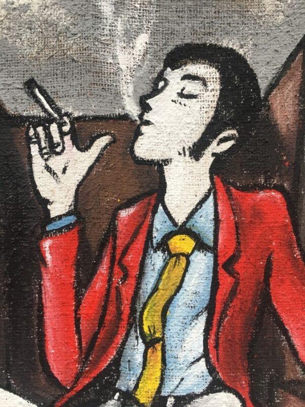 Juta Lupin relax sulla poltrona
