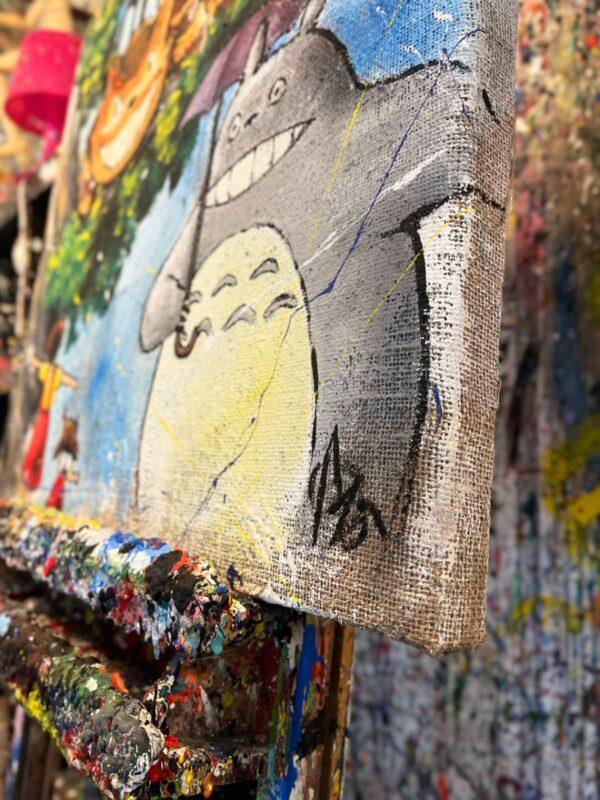 Juta Anime Miyazaki Quadrato Totoro