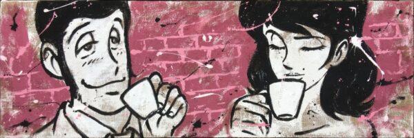 Juta Caffè con Lupin e Fujiko