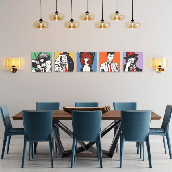 Tela Quadrato Comic Goemon