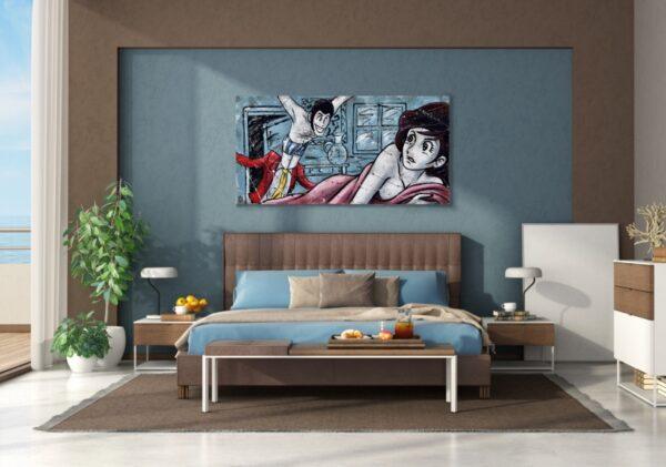 Juta Lupin e Fujiko bedroom
