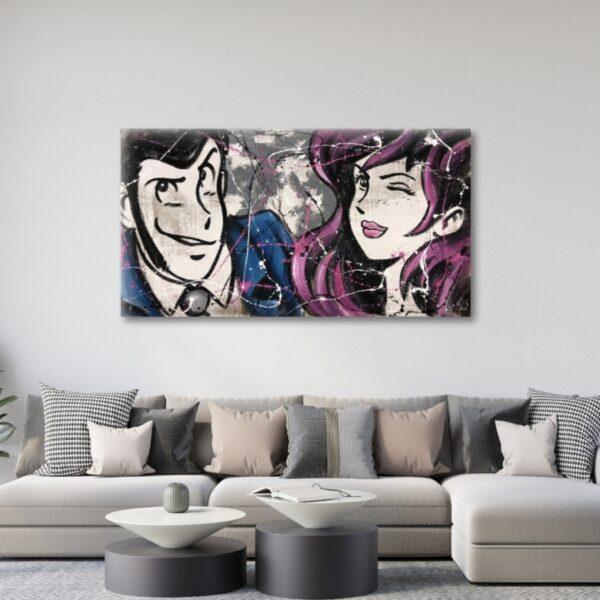 Juta Fujiko e Lupin Blu e Fucsia