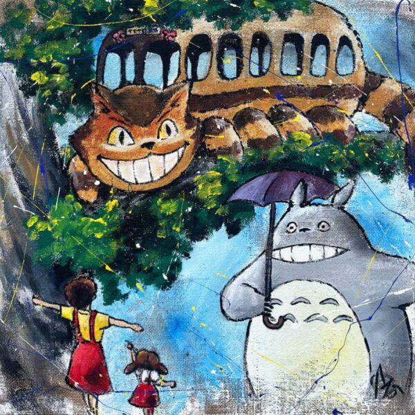 Juta Anime Miyazaki Quadrato Totoro