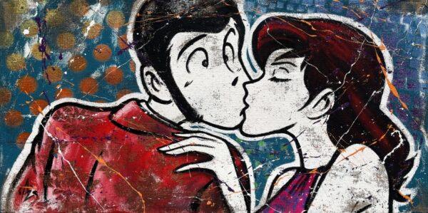 Juta Fujiko e Lupin Bacio Inaspettato