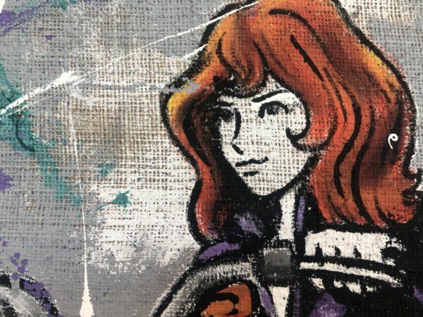 Juta Lupin e Fujiko sulla moto