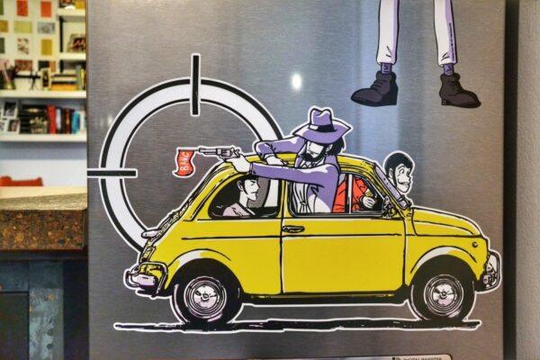 Set Adesivi Lupin Terzo Sagomati