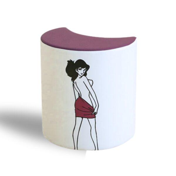 Pouffiore Spicchio Fujiko