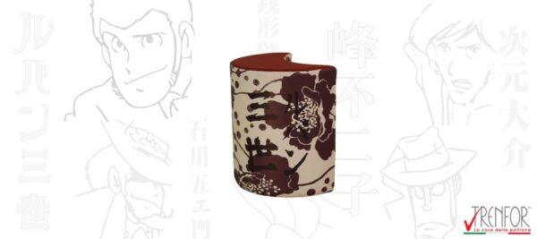 Pouffiore Spicchio Scritta Texture