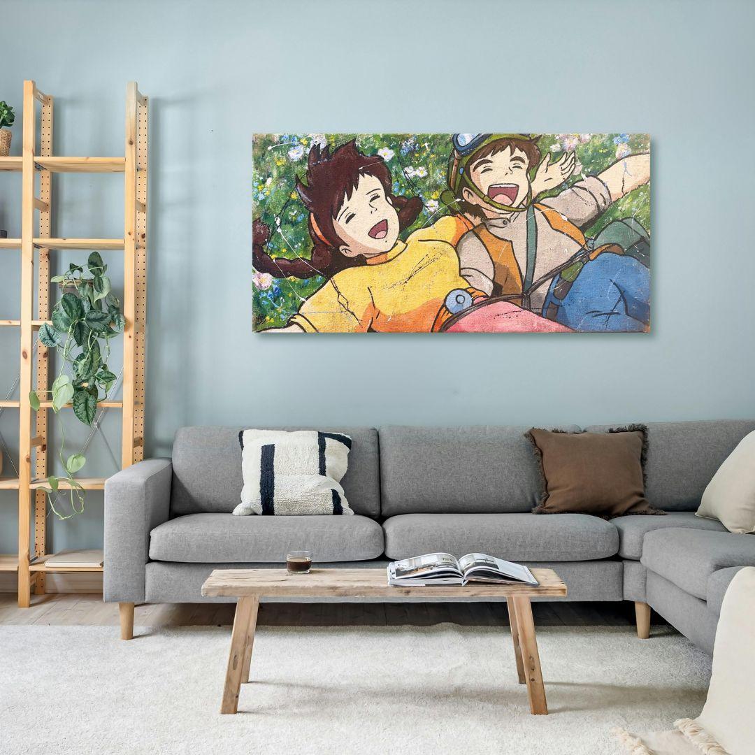 Sheeta e Pazu - Laputa