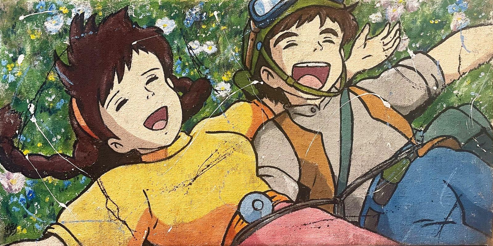 Sheeta e Pazu - Laputa - immagine 2