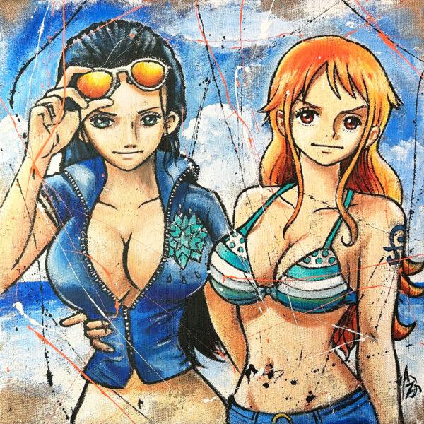 Nami e Nico Robin - One Piece