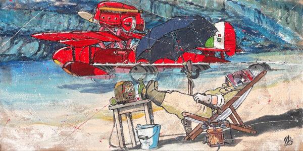 Porco Rosso e il suo Aereo