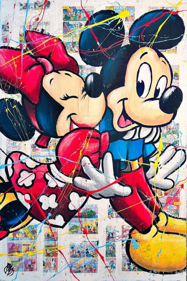 Juta Topolino e Minnie abbraccio