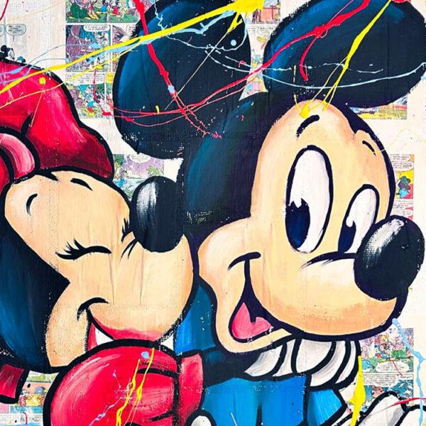 Juta Topolino e Minnie abbraccio