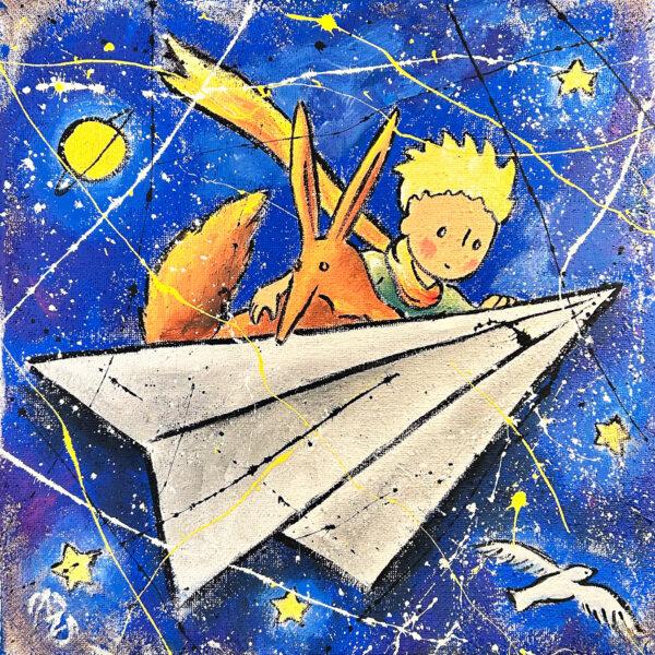 Piccolo Pincipe in volo